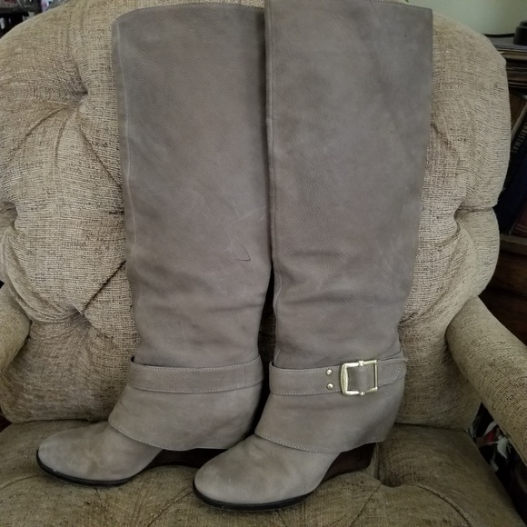 Vince Camuto Shoes - Vince Camuto Alician Knee High Suede Boots